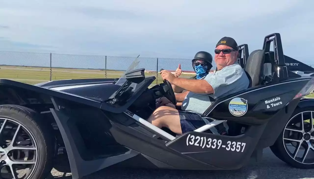 Half-Day (4 hour) Polaris Slingshot Rental for up to TWO people