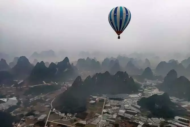 Half-Day Yangshuo Hot Air Ballooning Sunrise Private Tour