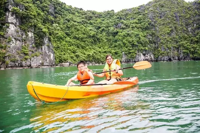 Halong Bay Cruise Tour from Hanoi with Kayak Adventure