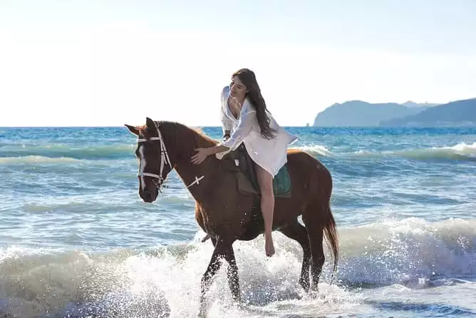 Horse Riding to Black Sandy Beach