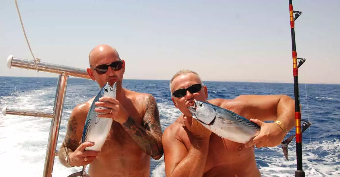 Hurghada: Fishing Luxury Boat Trip & Snorkeling, with Lunch | GetYourGuide