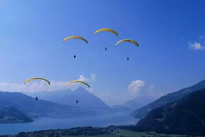 Interlaken and Paragliding Experience from Lausanne