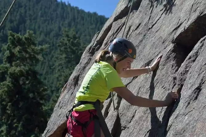 Intro to Outdoor Rock Climbing near Denver, Colorado