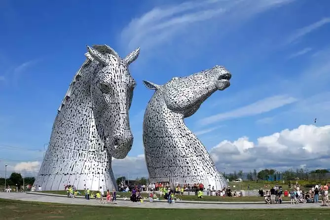 Kelpies and Falkirk Wheel Private Tour for 1 - 4 people from Greater Glasgow