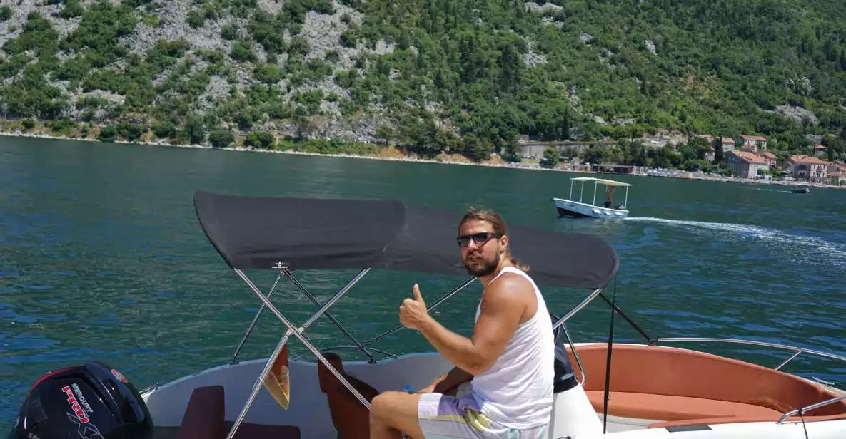 Kotor: Private boat tour: 4h-Blue cave with all attraction | GetYourGuide