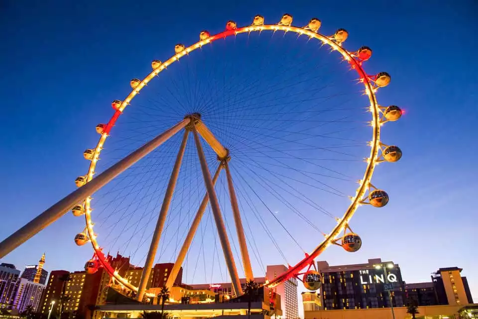 Las Vegas Strip: The High Roller at The LINQ Ticket | GetYourGuide