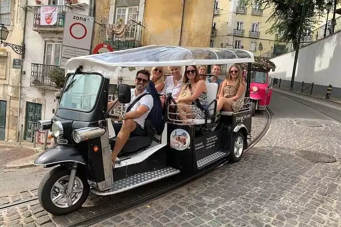True 4Hour/Half day TukTuk Tour of Lisbon. A Remarkable Overview. Leave town as a Local