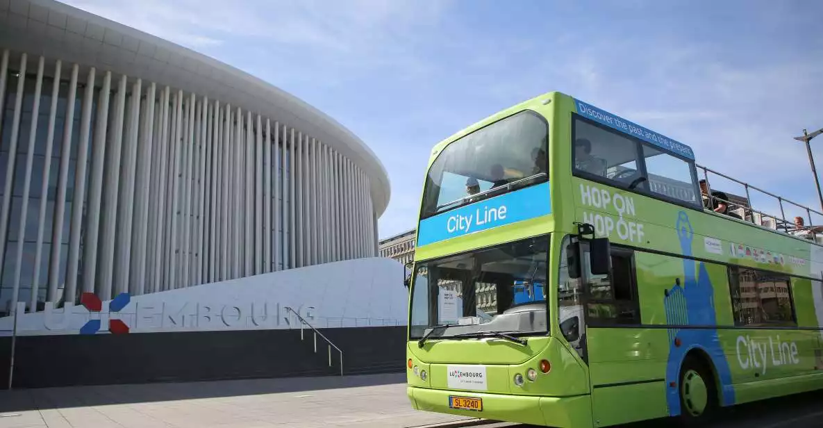 Luxembourg: Hop-On-Hop-Off Bus and Museum Pass Combi Ticket | GetYourGuide