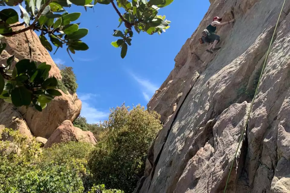 Malibu: 4-Hour Outdoor Rock Climbing at Saddle Peak | GetYourGuide