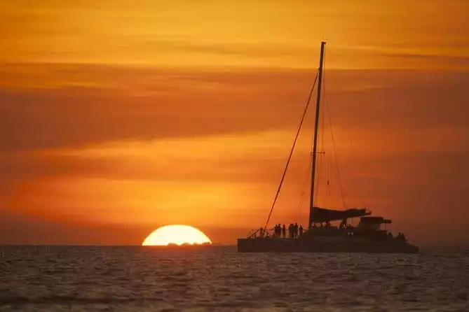 Marlin del Rey Catamaran Snorkel Sunset Cruise from Tamarindo or Playas del Coco