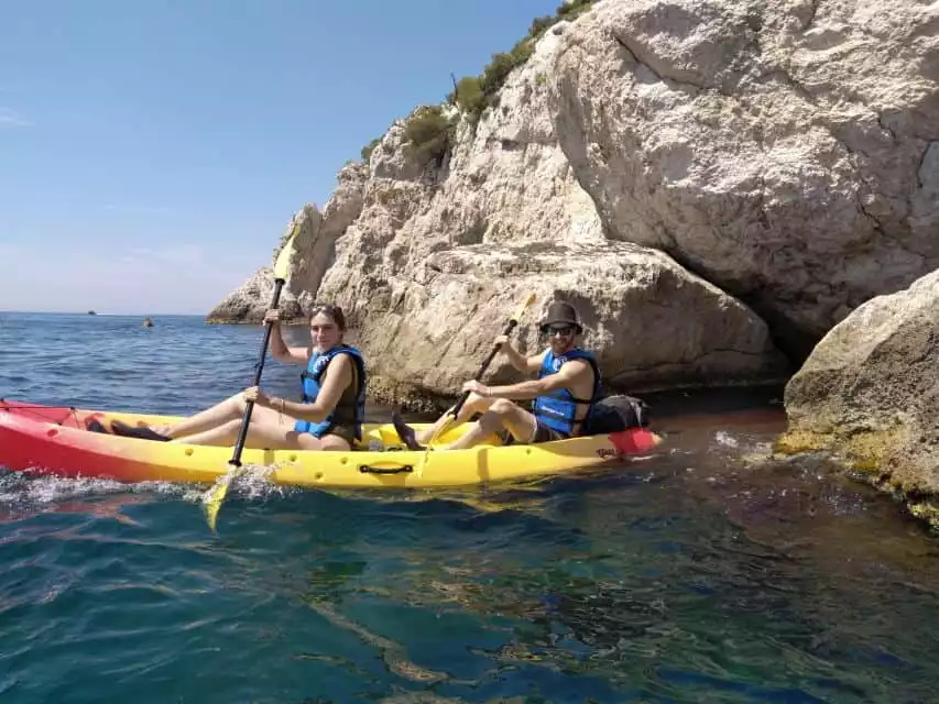 Marseille: Half-Day Kayak Tour in the Côte Bleue Calanque | GetYourGuide