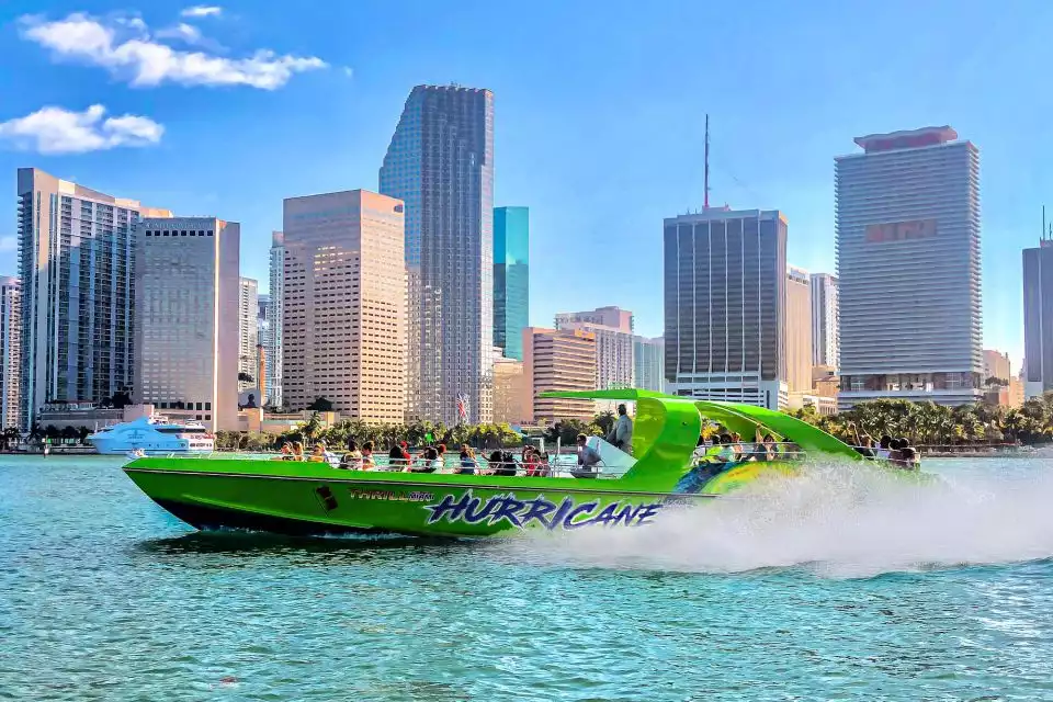 Miami: Sightseeing Speedboat and Hop-On Hop-Off Bus Tour | GetYourGuide