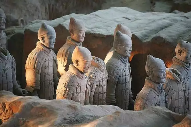 Mini Group Xian Day Tour to Terracotta Army, City Wall, Pagoda and Muslim Bazaar
