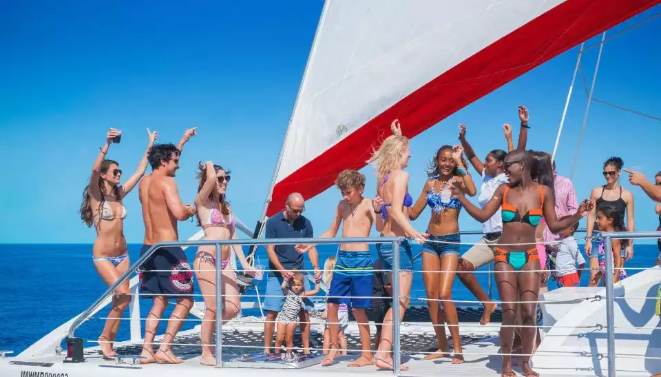 Montego Bay: Reggae Family Catamaran Cruise with Snorkeling | GetYourGuide