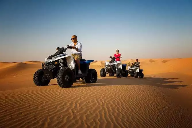 Morning Desert Safari with Quad Bike Tour Abu Dhabi
