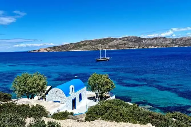 Mykonos Sail Cruise to Delos&Rhenia, BBQ&Drinks, optional Delos Tour & Transfer