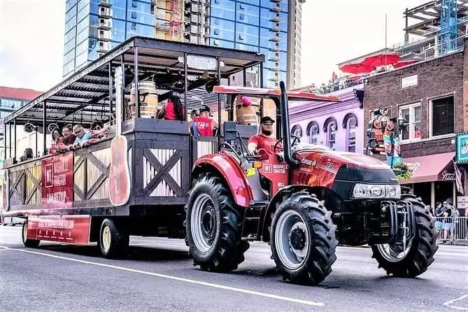 Nashville’s Biggest & Wildest Party Public Tractor Tour