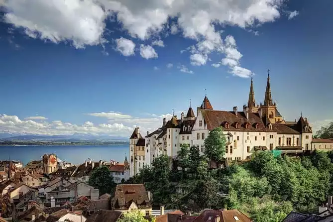 From Bern - Neuchâtel’s Castle, Prison Tower, and Wine Tasting Private Tours