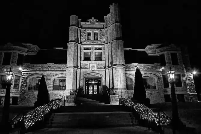 Night Ghost Tour of Pythian Castle in Springfield Missouri