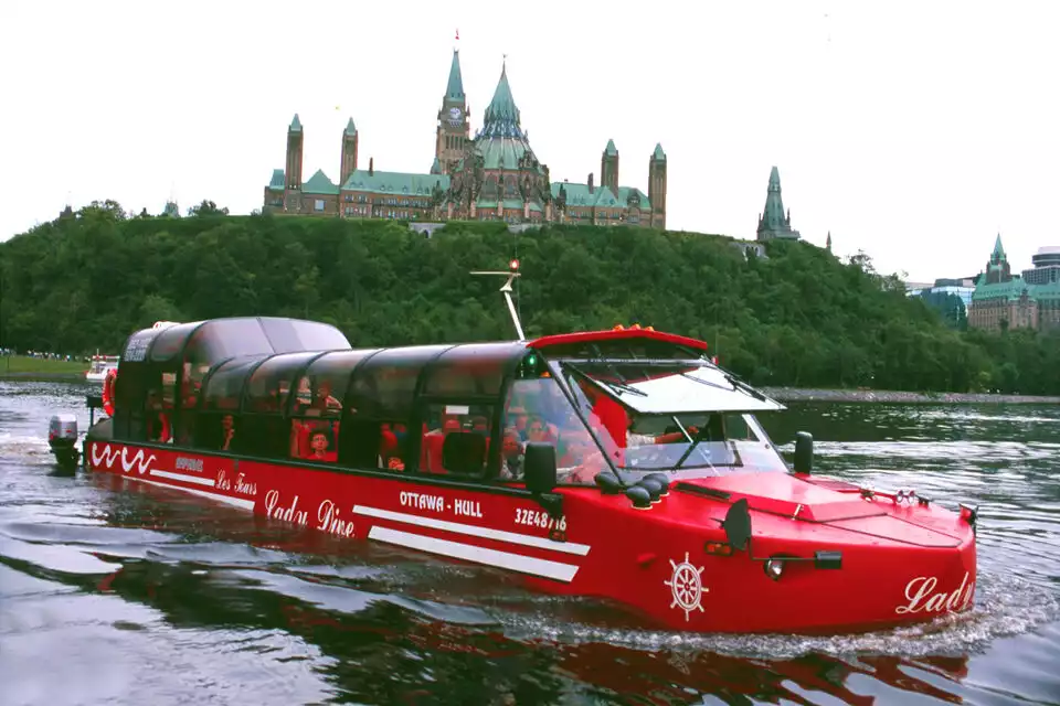 Ottawa: 1-Hour Bilingual Guided Tour by Amphibious Bus | GetYourGuide