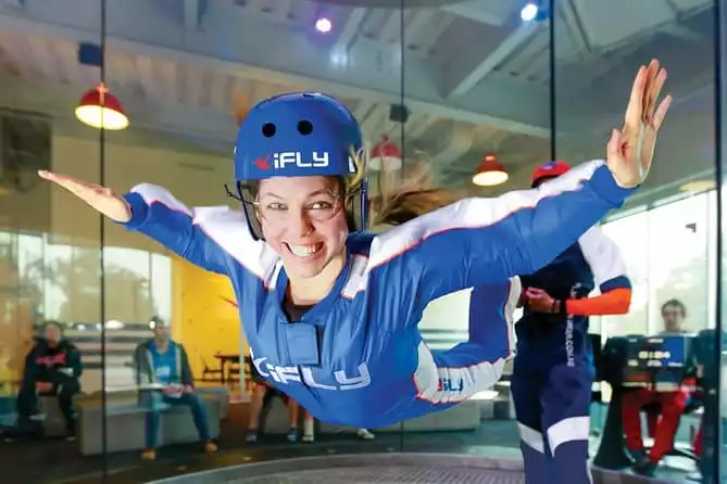 Paramus Indoor Skydiving Experience with 2 Flights & Personalized Certificate