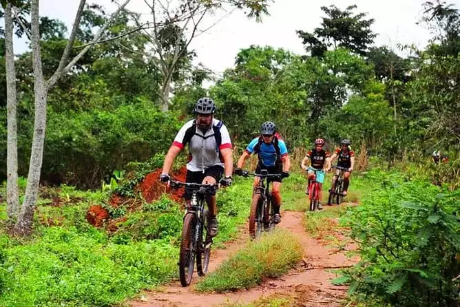 Lake Victoria Island Cycling Tour from Kampala
