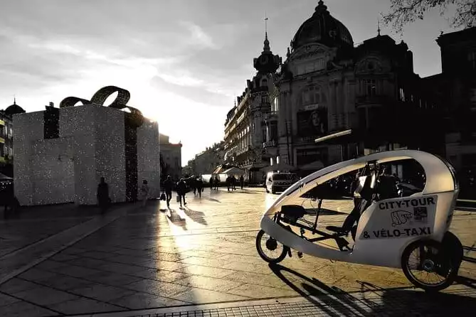 Private Discovery of Montpellier by Bike-Taxi