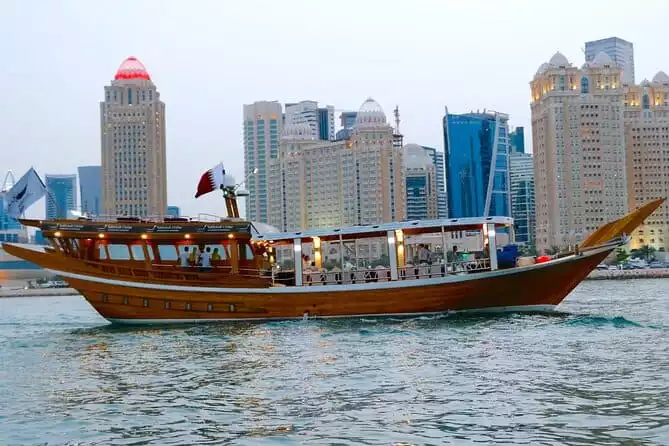 Layover Doha City Tour With Dhow Boat Ride (Private Tour)