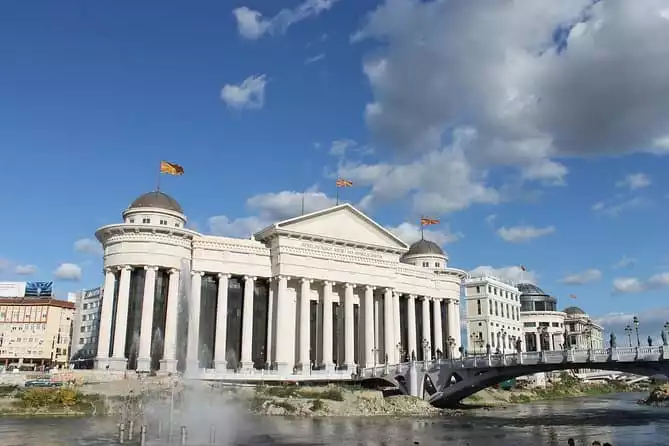 Skopje Old and New Private Half-Day Walking Tour