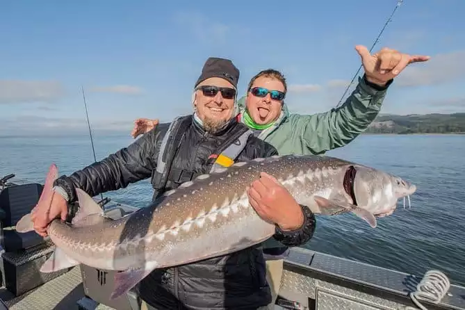 Private Sturgeon Guided Fishing Trip for 6 - Day Trip