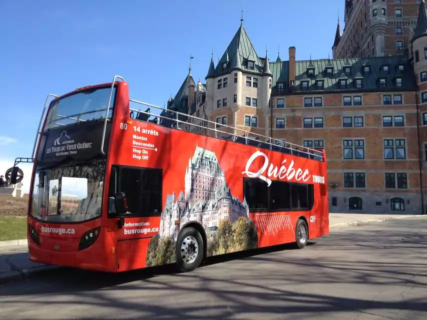 Quebec City: 1-Hour Express Double-Decker Bus Tour | GetYourGuide