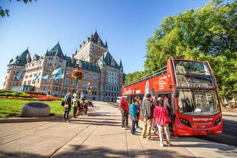 Quebec City: Hop-on Hop-off Open-Top Double Decker Bus Tour | GetYourGuide
