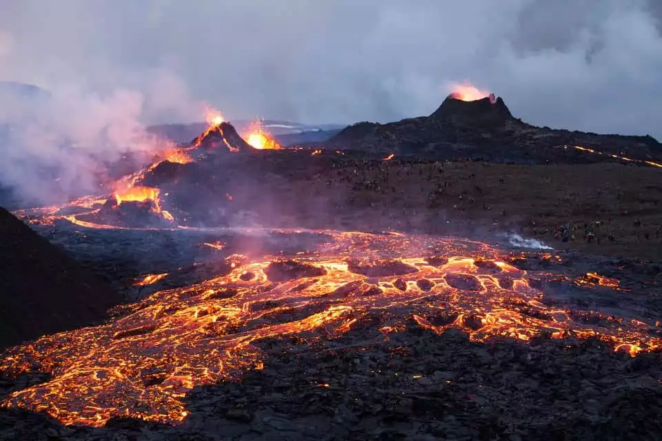 Reykjavík: Active Volcano Hike and Reykjanes Peninsula Tour | GetYourGuide