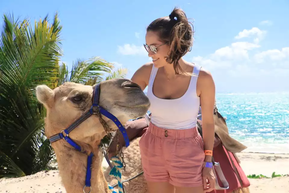Riviera Maya: Camel Caravan Expedition and Beach Club Access | GetYourGuide