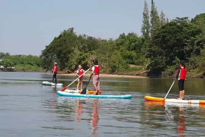 Private 2 hour morning SUP class for all ages and levels 2022 - Kanchanaburi