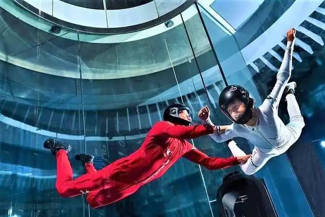 Sacramento Indoor Skydiving Experience with 2 Flights & Personalized Certificate