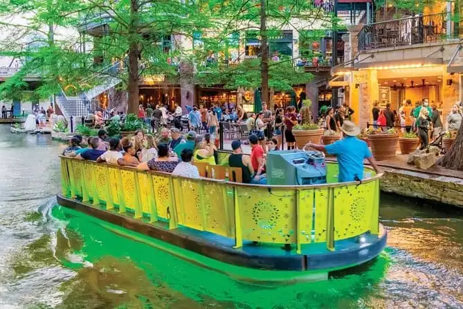 San Antonio River Walk Cruise, Hop-On Hop-Off Trolley Tour & Tower of Americas