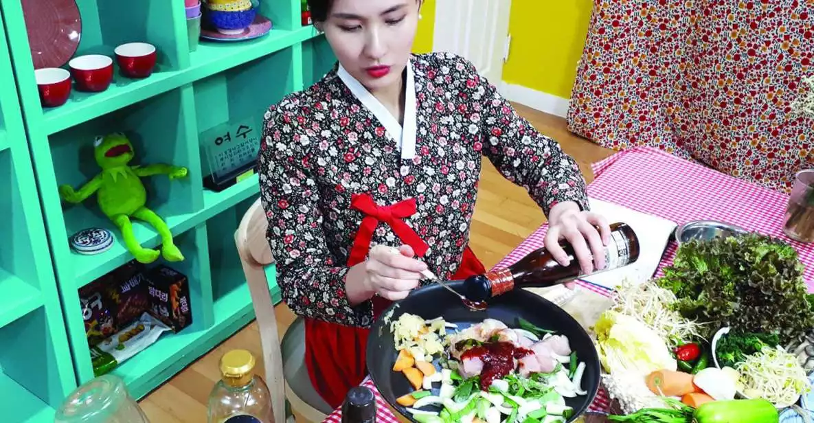 Seoul: Korean Cooking Class at a Local Home and Market Tour | GetYourGuide