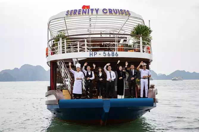 Serenity Day Cruise - Luxury Day Tour in Ha Long Bay- Lan Ha Bay (Buffet Lunch)