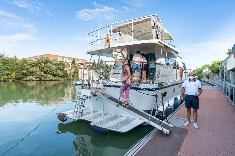 Seville: Guadalquivir Yacht Tour w/ Drink & Food Options | GetYourGuide