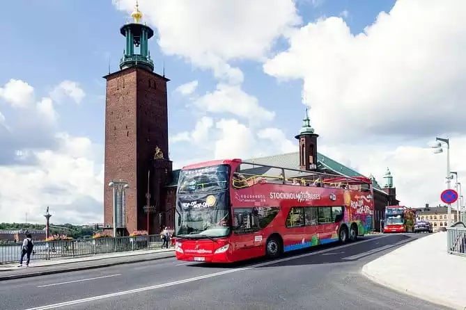 Red Sightseeing Stockholm Hop-On Hop-Off Bus & Boat