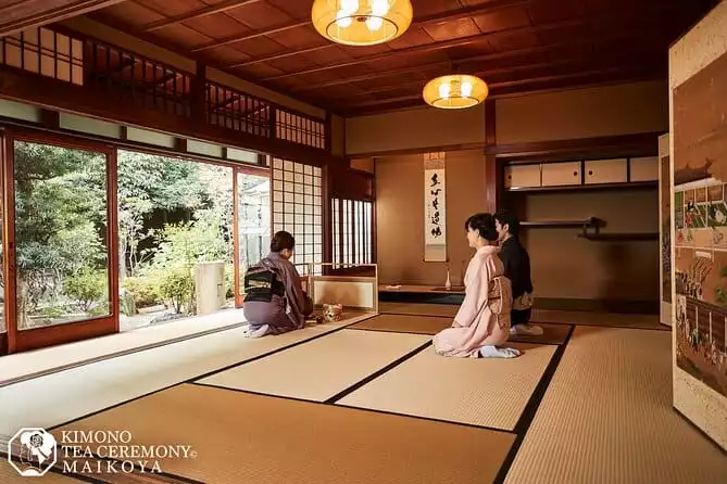 Traditional Tea Ceremony wearing a Kimono in Kyoto MAIKOYA