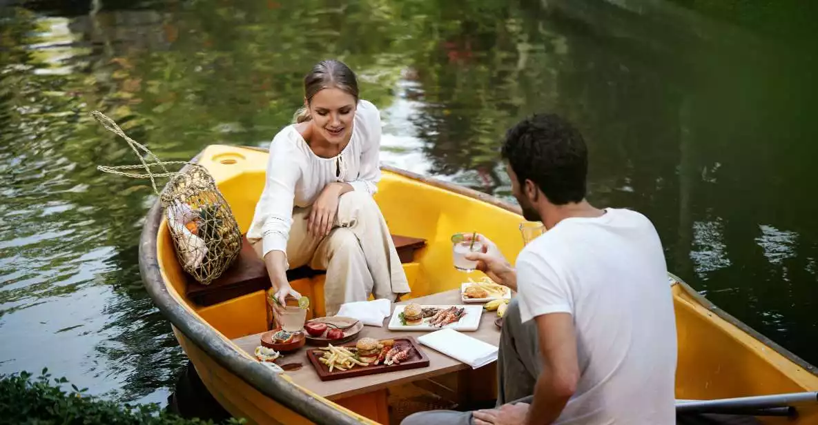 Ubud: Romantic Picnic Lunch on a Boat | GetYourGuide