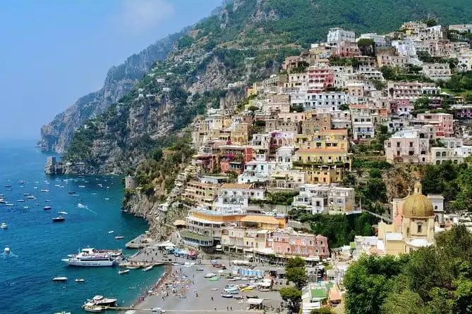 Pompeii, Amalfi Coast and Positano Guided Small-Group Day Trip from Rome