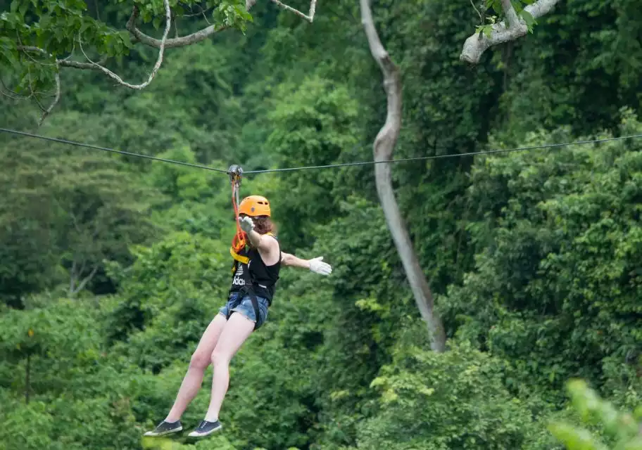 Vang Vieng: Half-Day Zip Lining with Cave Exploration Option | GetYourGuide