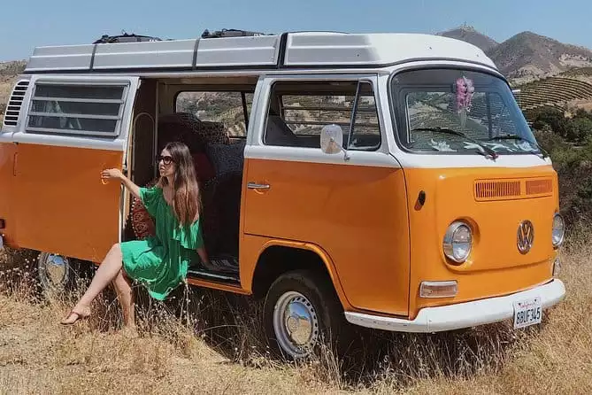 Vintage VW Hippie Tour to Malibu with wine tasting