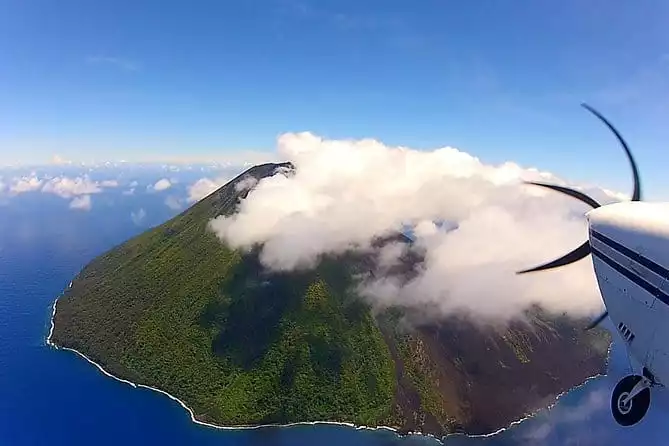 Volcano Scenic Flight and Epi Island Eco Tour