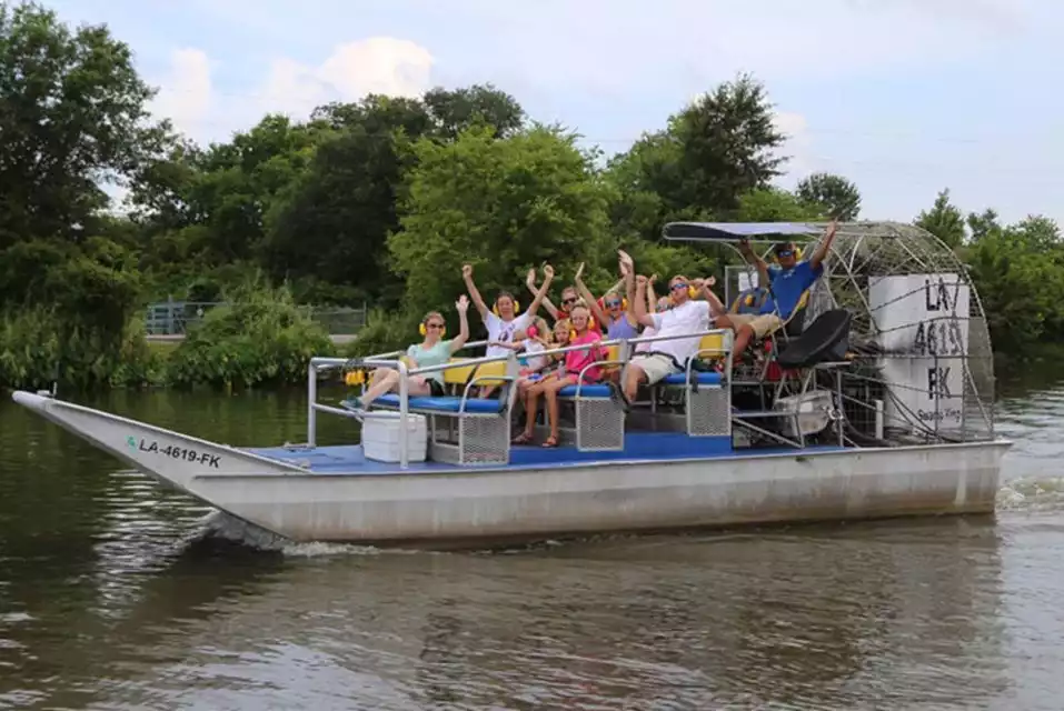 New Orleans: High Speed 16 Passenger Airboat Ride | GetYourGuide