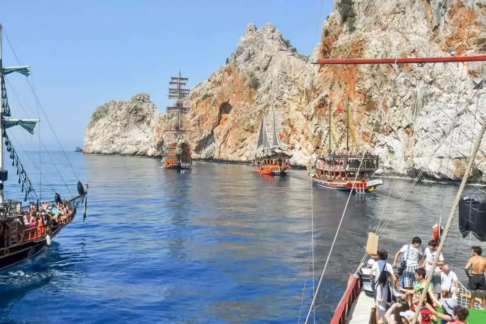 Alanya: Pirate Boat Trip with BBQ Lunch and Drinks | GetYourGuide