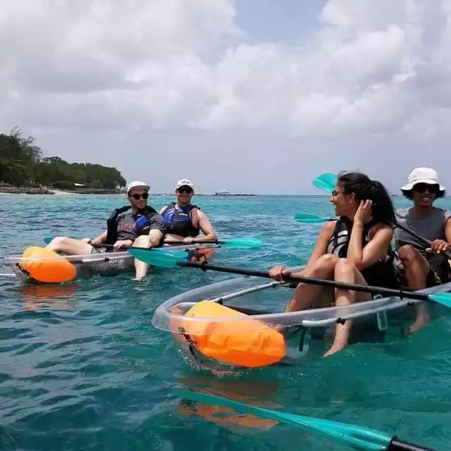 Barbados: Folkestone Coral Reef Clear Kayak Tour | GetYourGuide